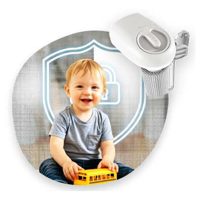 Yolay retractable gate for child safety